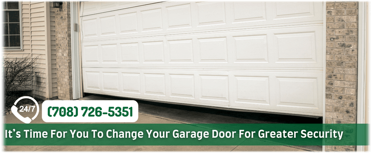 Garage Door Off Track Tinley Park (708) 726-5351